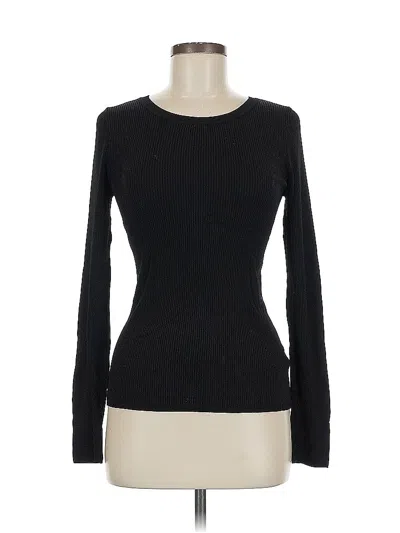 Pre-owned Express Long Sleeve T-shirt In Black