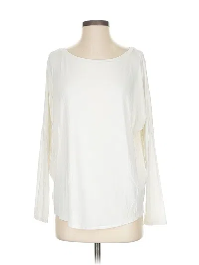 Pre-owned Express Long Sleeve T-shirt In White