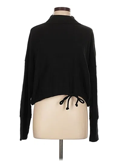 Pre-owned Express Long Sleeve Top Black Turtleneck Tops