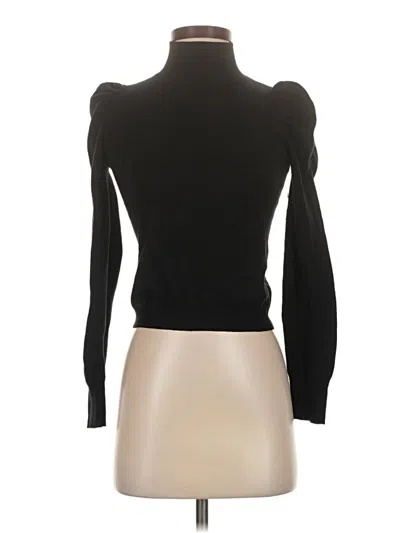 Pre-owned Express Long Sleeve Top Black Turtleneck Tops