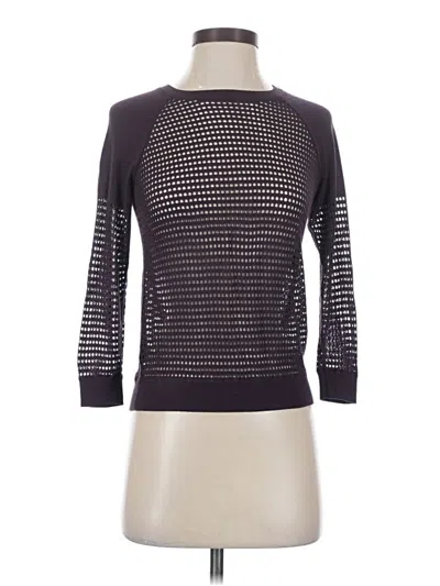 Pre-owned Express Long Sleeve Top Gray Turtleneck Tops