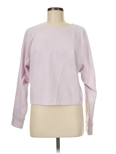 Pre-owned Express Long Sleeve Top Pink Boatneck Tops