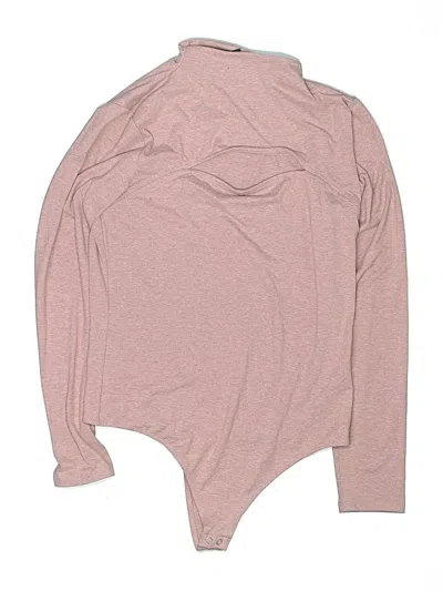 Pre-owned Express Long Sleeve Top Pink Turtleneck Tops