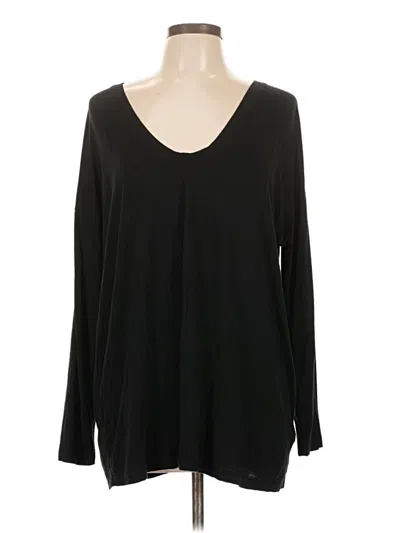 Pre-owned Express Long Sleeve T-shirt In Black