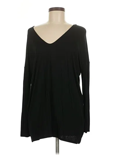 Pre-owned Express Long Sleeve T-shirt In Black