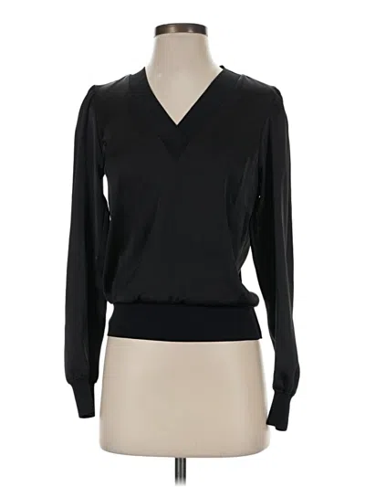 Pre-owned Express Long Sleeve T-shirt In Black