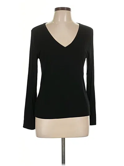 Pre-owned Express Long Sleeve T-shirt In Black