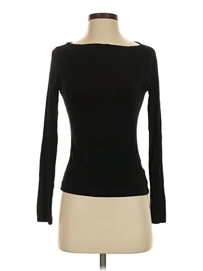 Pre-owned Express Long Sleeve T-shirt In Black