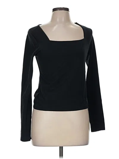 Pre-owned Express Long Sleeve T-shirt In Black