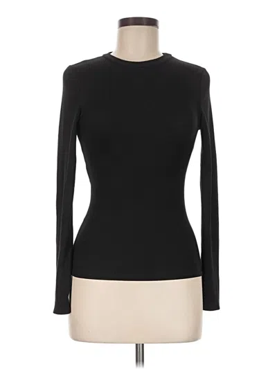 Pre-owned Express Long Sleeve T-shirt In Black