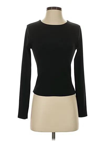 Pre-owned Express Long Sleeve T-shirt In Black