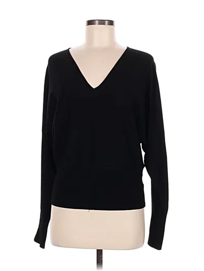 Pre-owned Express Long Sleeve T-shirt In Black