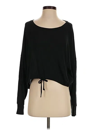 Pre-owned Express Long Sleeve T-shirt In Black