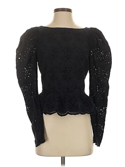 Pre-owned Express Long Sleeve T-shirt In Black