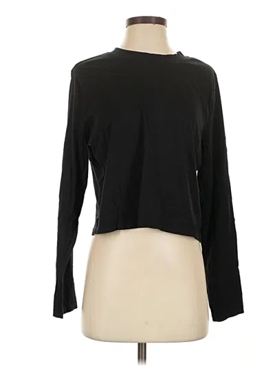 Pre-owned Express Long Sleeve T-shirt In Black