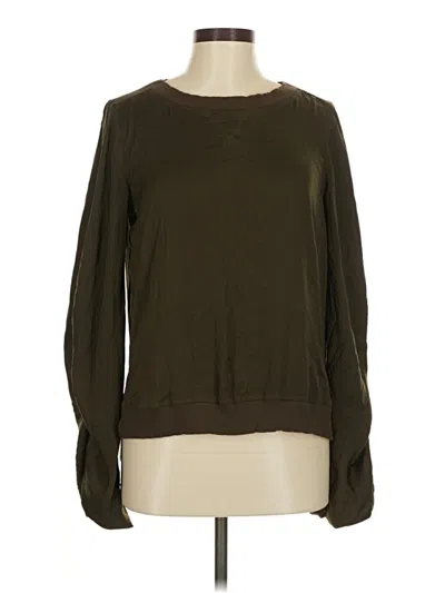 Pre-owned Express Long Sleeve T-shirt In Brown