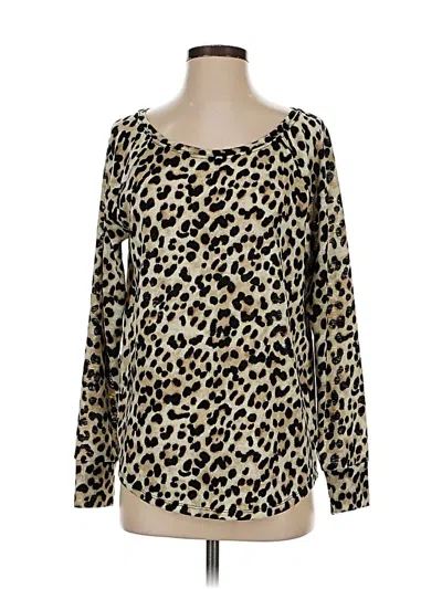 Pre-owned Express Long Sleeve T-shirt In Gold