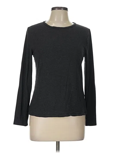 Pre-owned Express Long Sleeve T-shirt In Gray