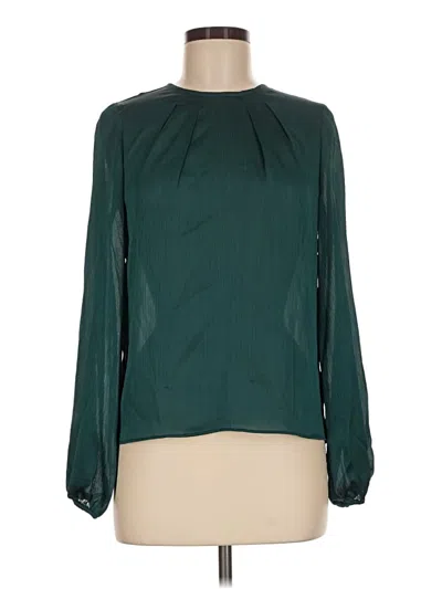 Pre-owned Express Long Sleeve T-shirt In Green