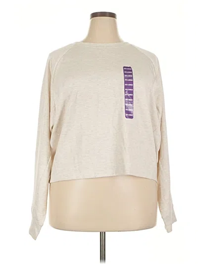 Express Long Sleeve T-shirt In Ivory