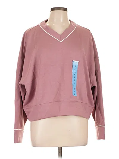 Pre-owned Express Long Sleeve T-shirt In Pink