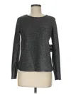 Express Long Sleeve T-shirt In Silver