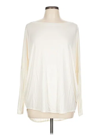 Pre-owned Express Long Sleeve T-shirt In White