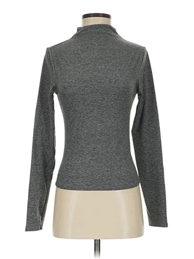 Pre-owned Express Long Sleeve Turtleneck In Gray