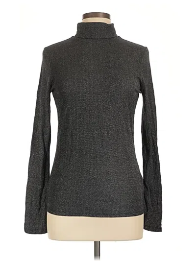 Express Long Sleeve Turtleneck In Gray