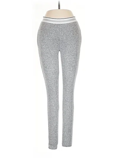 Pre-owned Express One Eleven Active Pants In Silver