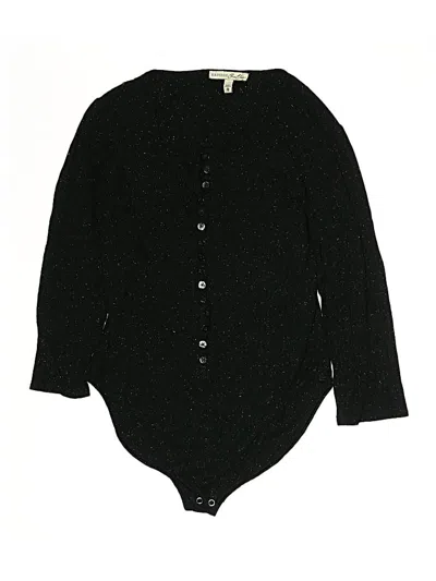 Pre-owned Express One Eleven Bodysuit In Black