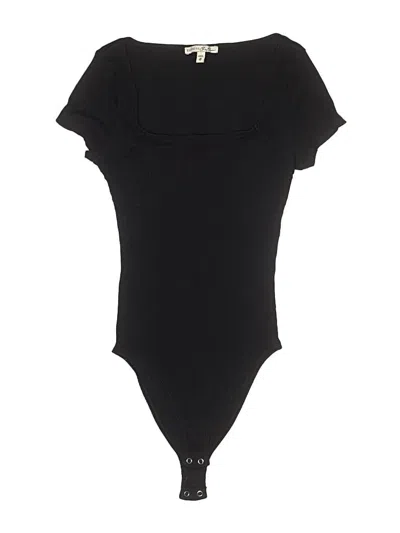 Pre-owned Express One Eleven Bodysuit In Black