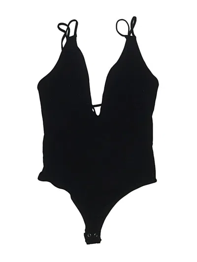 Pre-owned Express One Eleven Bodysuit In Black