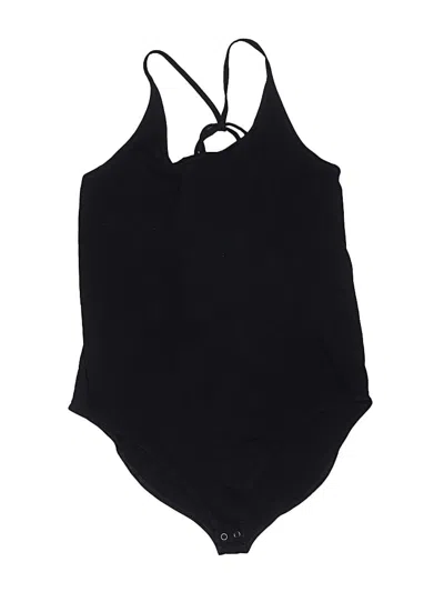 Pre-owned Express One Eleven Bodysuit In Black