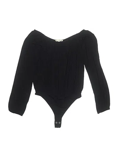 Pre-owned Express One Eleven Bodysuit In Black