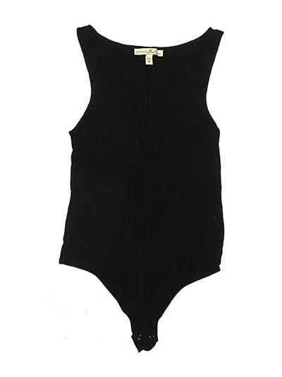 Pre-owned Express One Eleven Bodysuit In Black