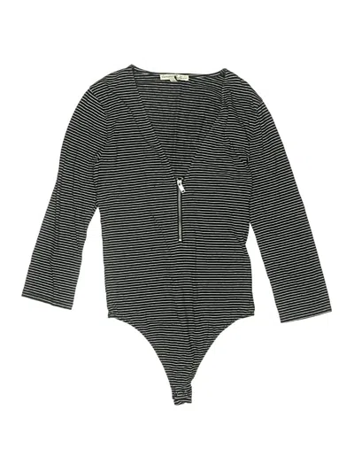 Pre-owned Express One Eleven Bodysuit In Gray