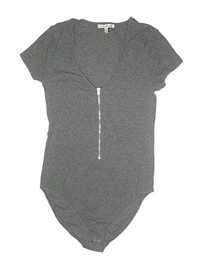 Pre-owned Express One Eleven Bodysuit In Gray