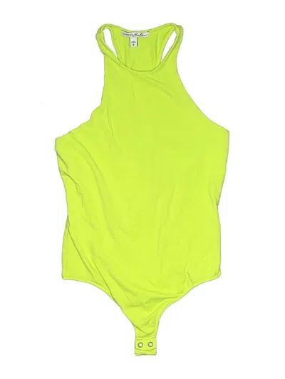 Pre-owned Express One Eleven Bodysuit In Green