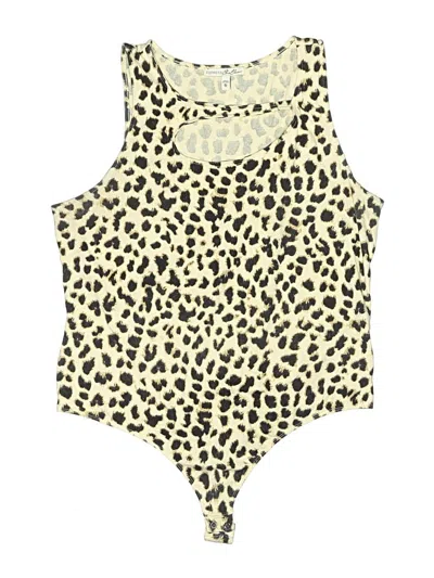 Pre-owned Express One Eleven Bodysuit In Ivory