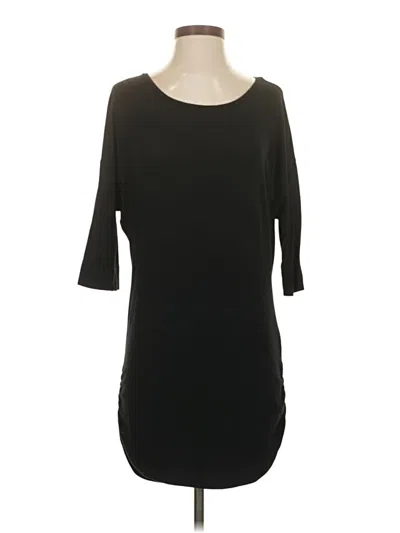 Pre-owned Express One Eleven Casual Dress In Black