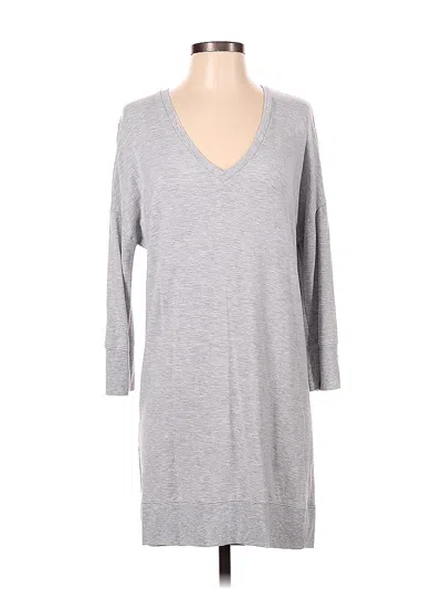 Pre-owned Express One Eleven Casual Dress In Gray