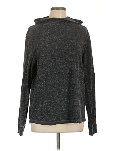 Pre-owned Express One Eleven Fleece Jacket In Gray