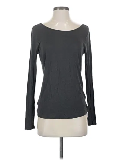 Pre-owned Express One Eleven Long Sleeve T-shirt In Gray