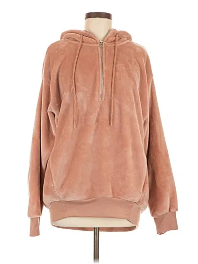 Pre-owned Express One Eleven Pullover Hoodie In Brown