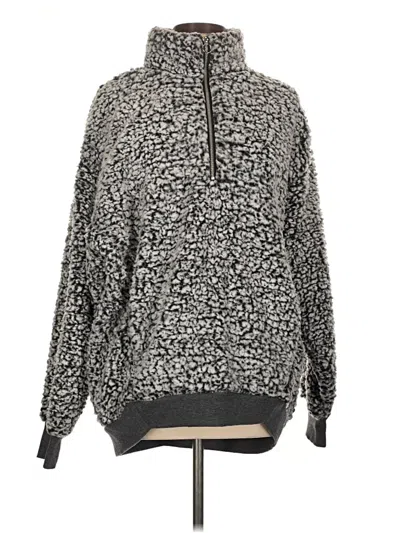 Pre-owned Express One Eleven Pullover Sweater In Gray