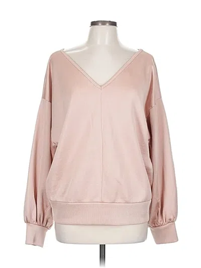 Pre-owned Express One Eleven Pullover Sweater In Pink