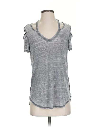 Pre-owned Express One Eleven Short Sleeve T-shirt In Gray