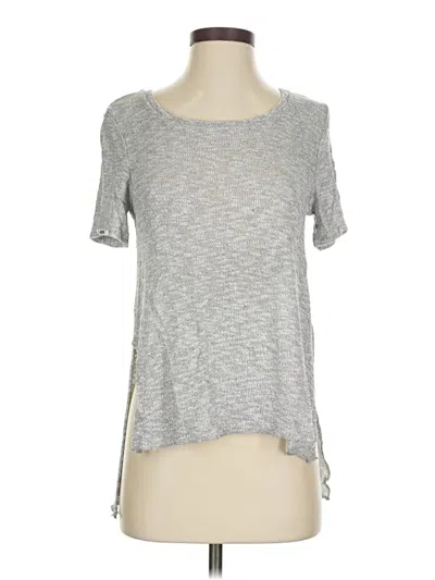 Pre-owned Express One Eleven Short Sleeve T-shirt In Gray