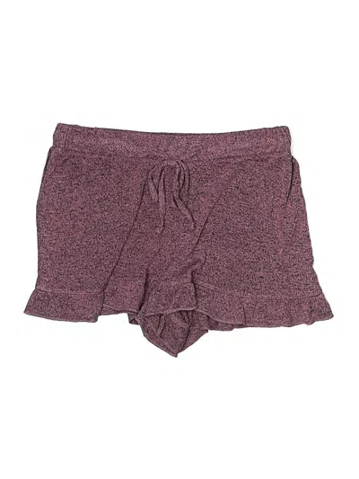 Pre-owned Express One Eleven Shorts In Burgundy